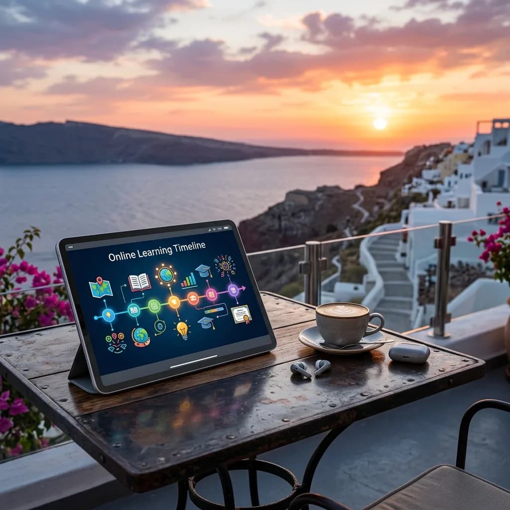 Esnek öğrenme konsept görseli